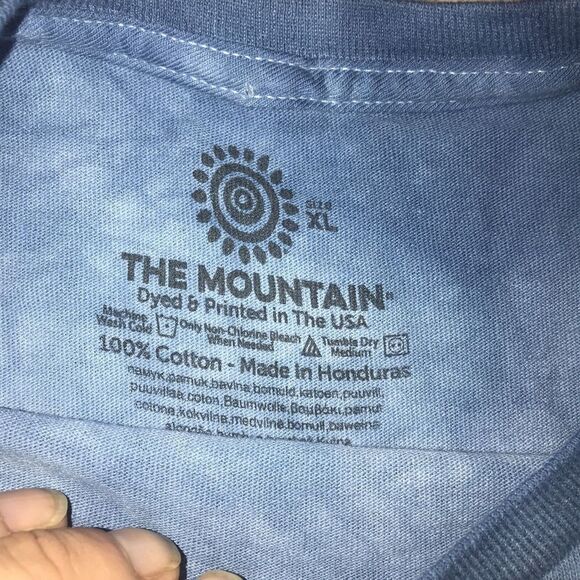 3 Vtg 90s 00s Tie Dye Wolves Howling Nature Animal Print T Shirt Size XL - Picture 3 of 7